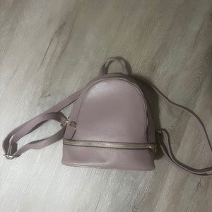 Pink mini backpack